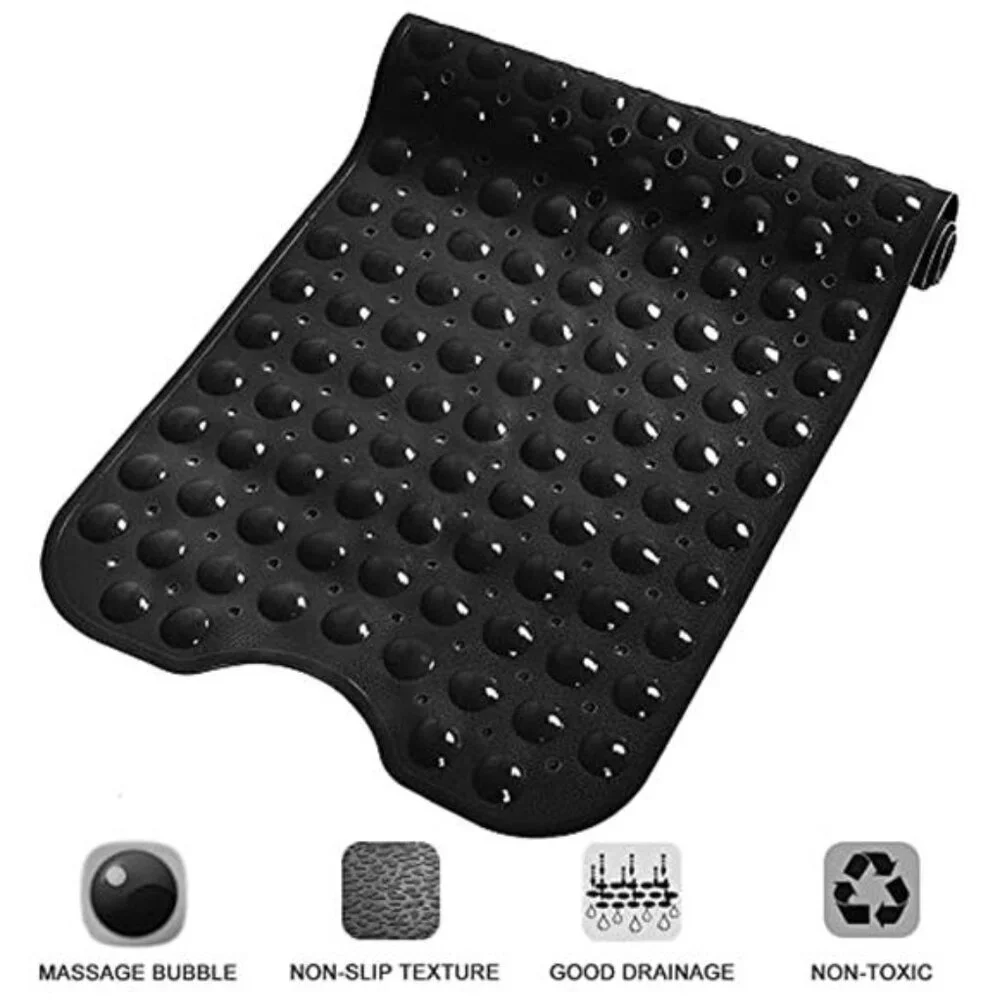 Extra Large Non Slip Bathtub Mat Suction Cup Safety Shower Tub Mat Washable